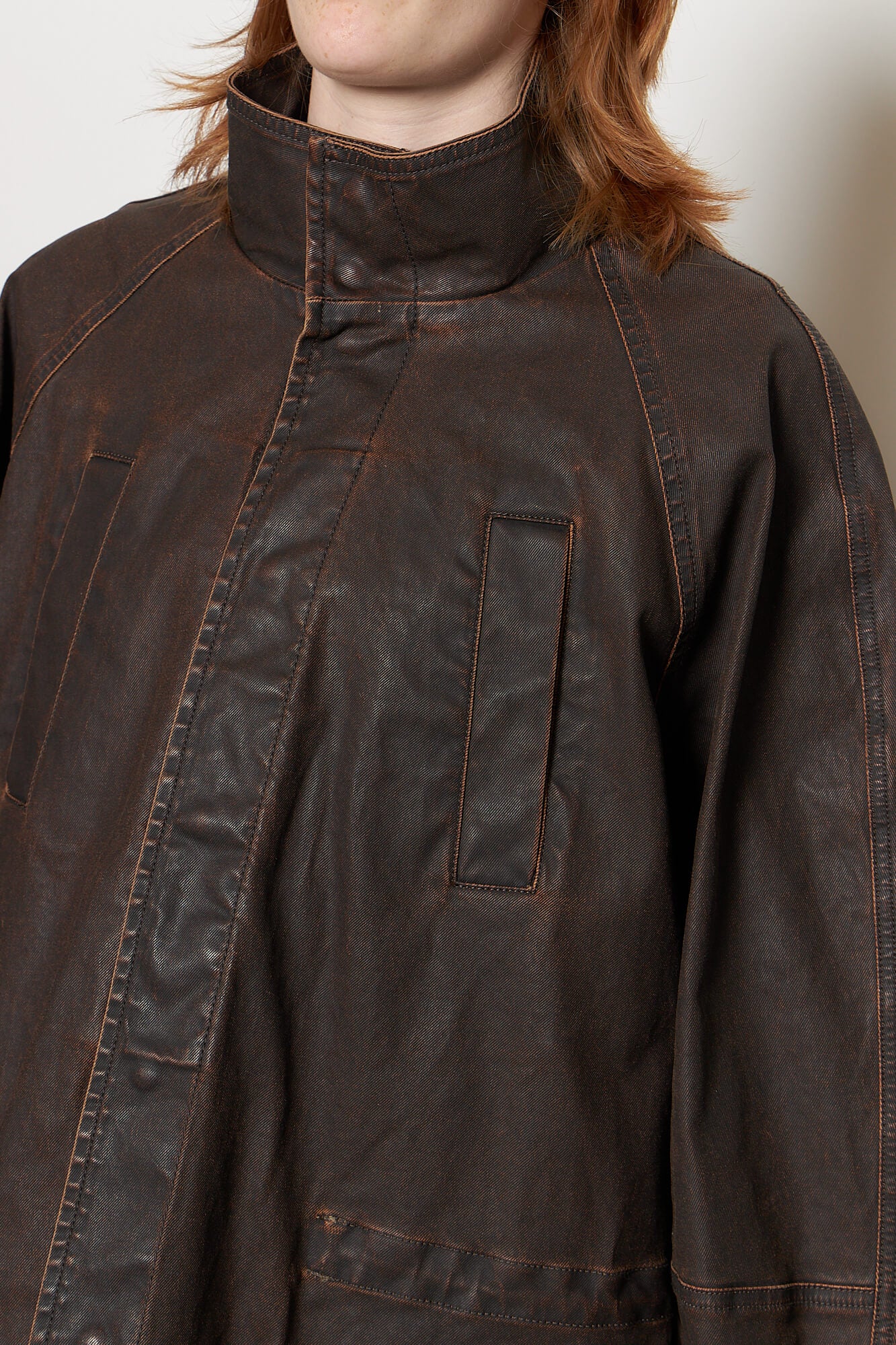 Vegas Brown Washed Jacket
