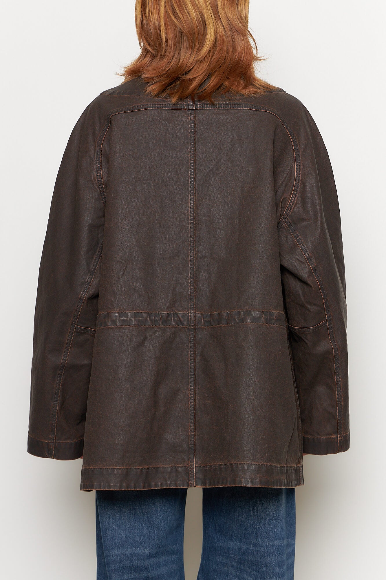 Vegas Brown Washed Jacket