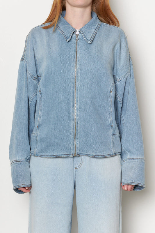 Macfly Boxy Jacket Light Blue