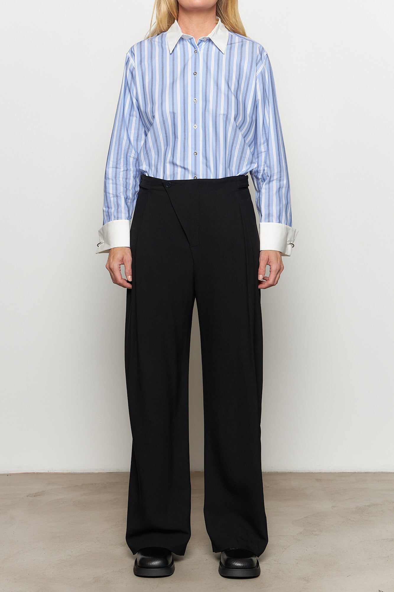 Peters Plated Pants Black