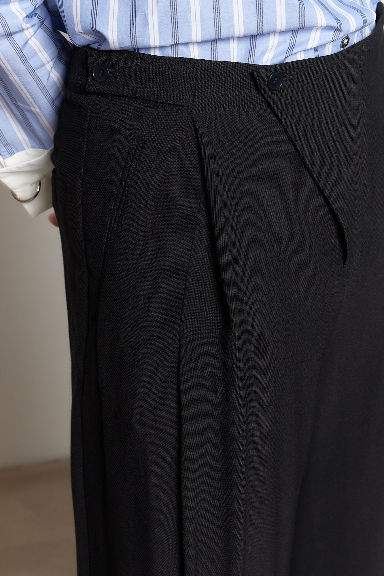 Peters Plated Pants Black