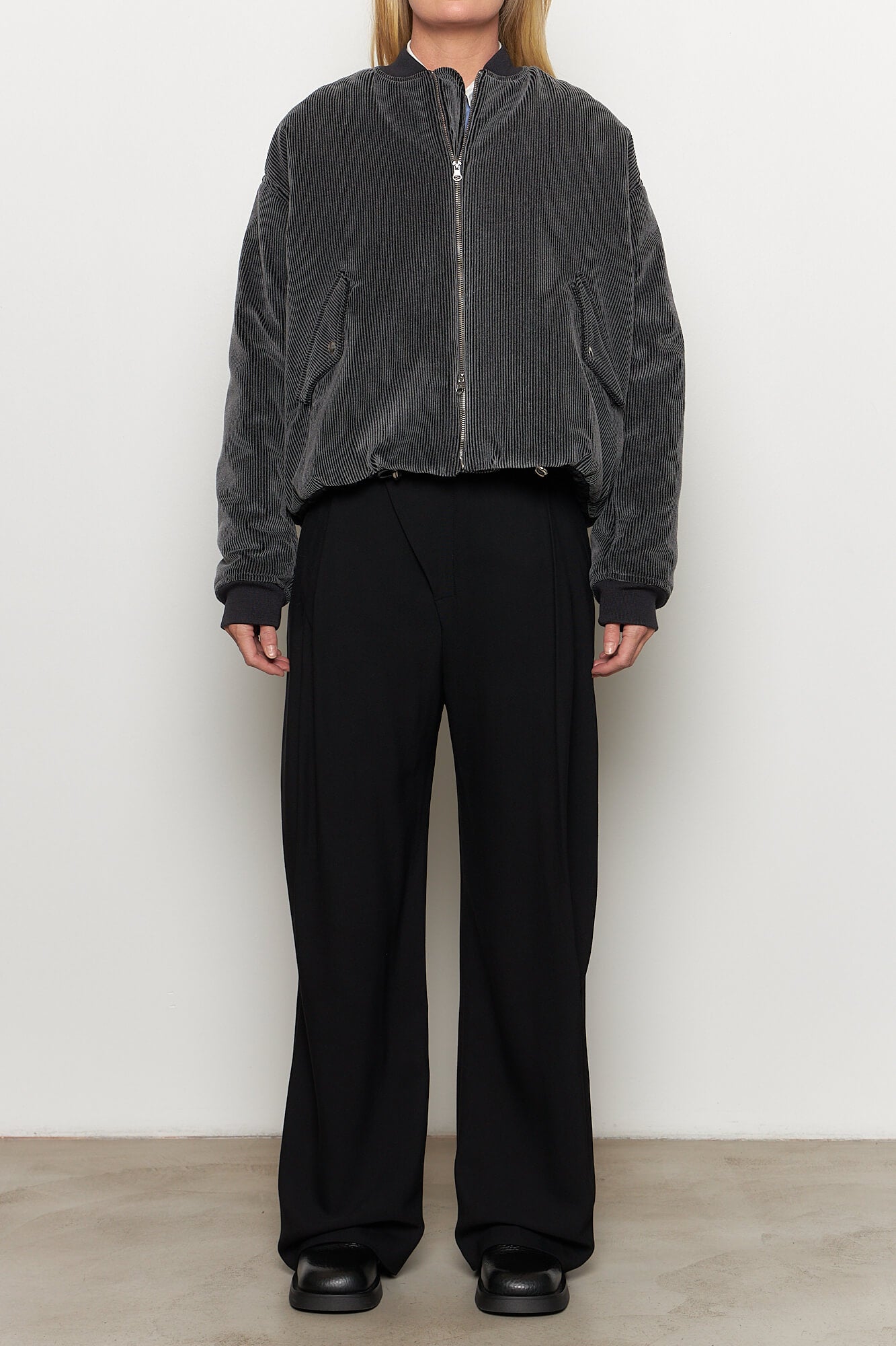 Macks Oversized Bomber Jacket