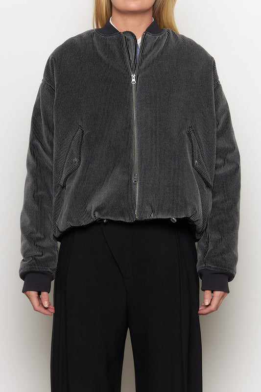 Macks Oversized Bomber Jacket