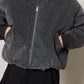 Macks Oversized Bomber Jacket
