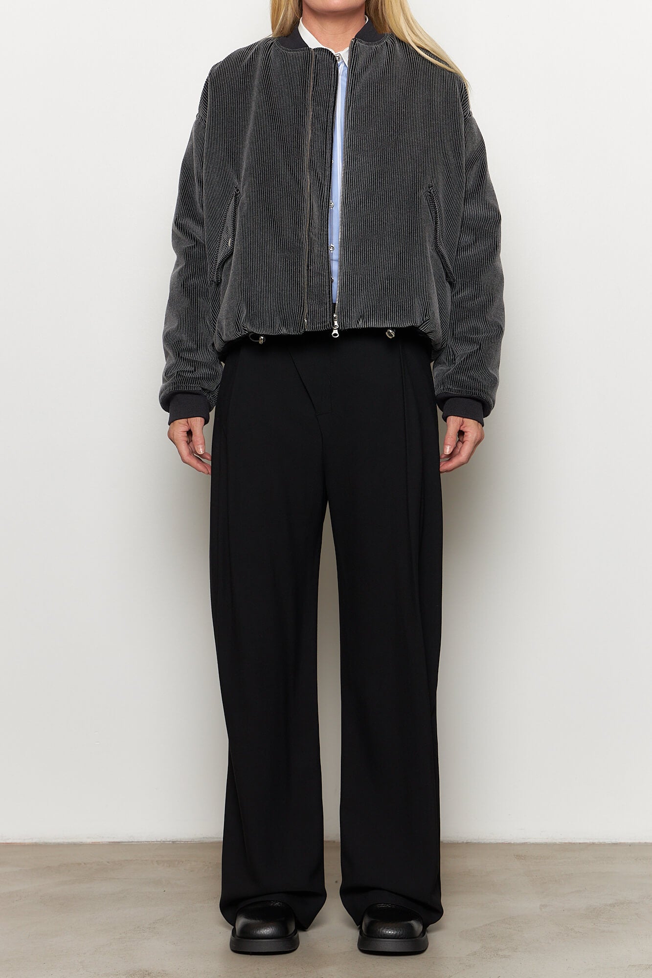 Macks Oversized Bomber Jacket