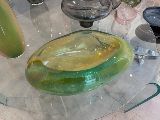 SUPERNOVA I Special Size Green Iridescent / Amber Iridescent
