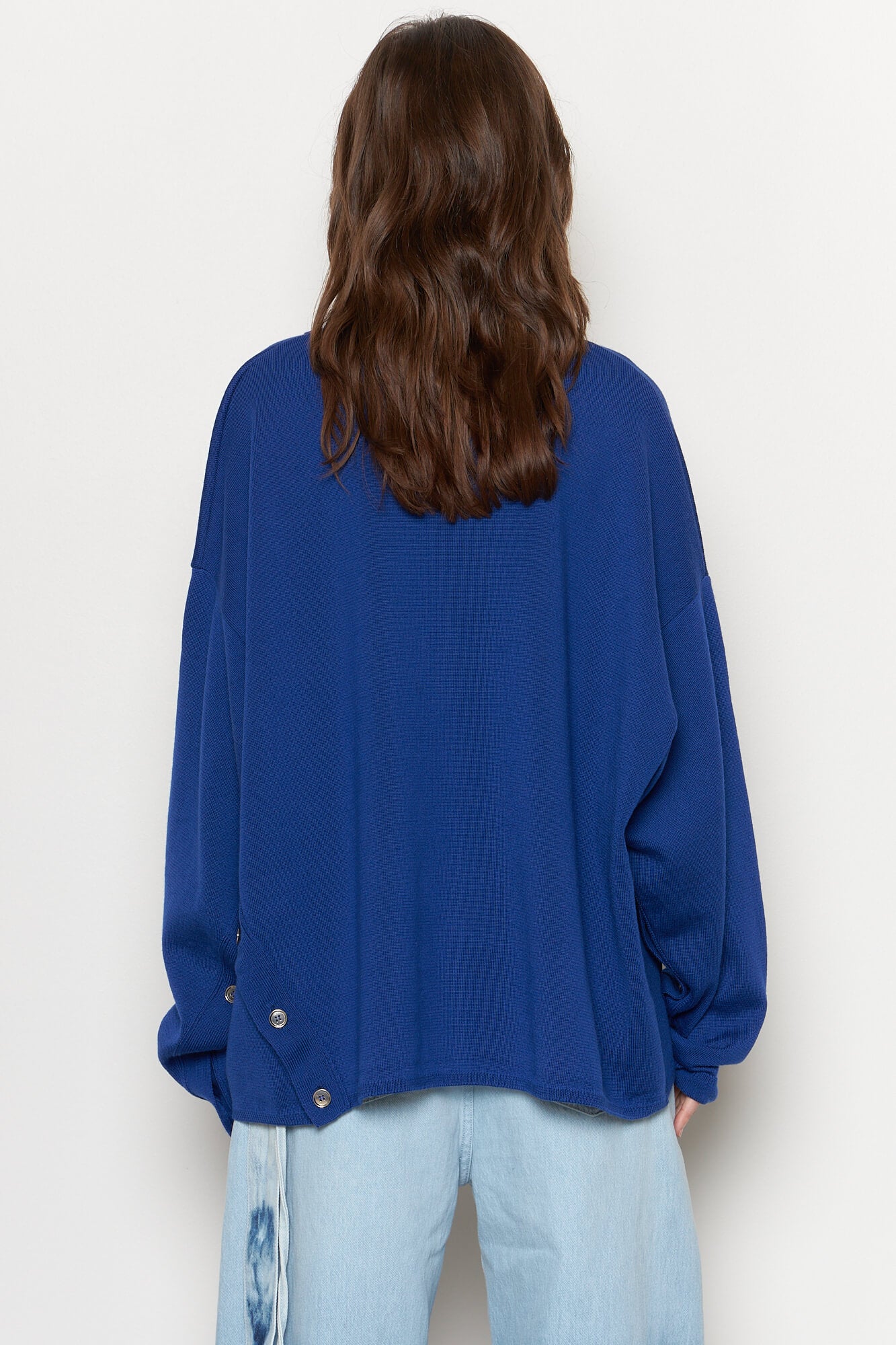 Deconstructed drawstring Cardigan main image 0