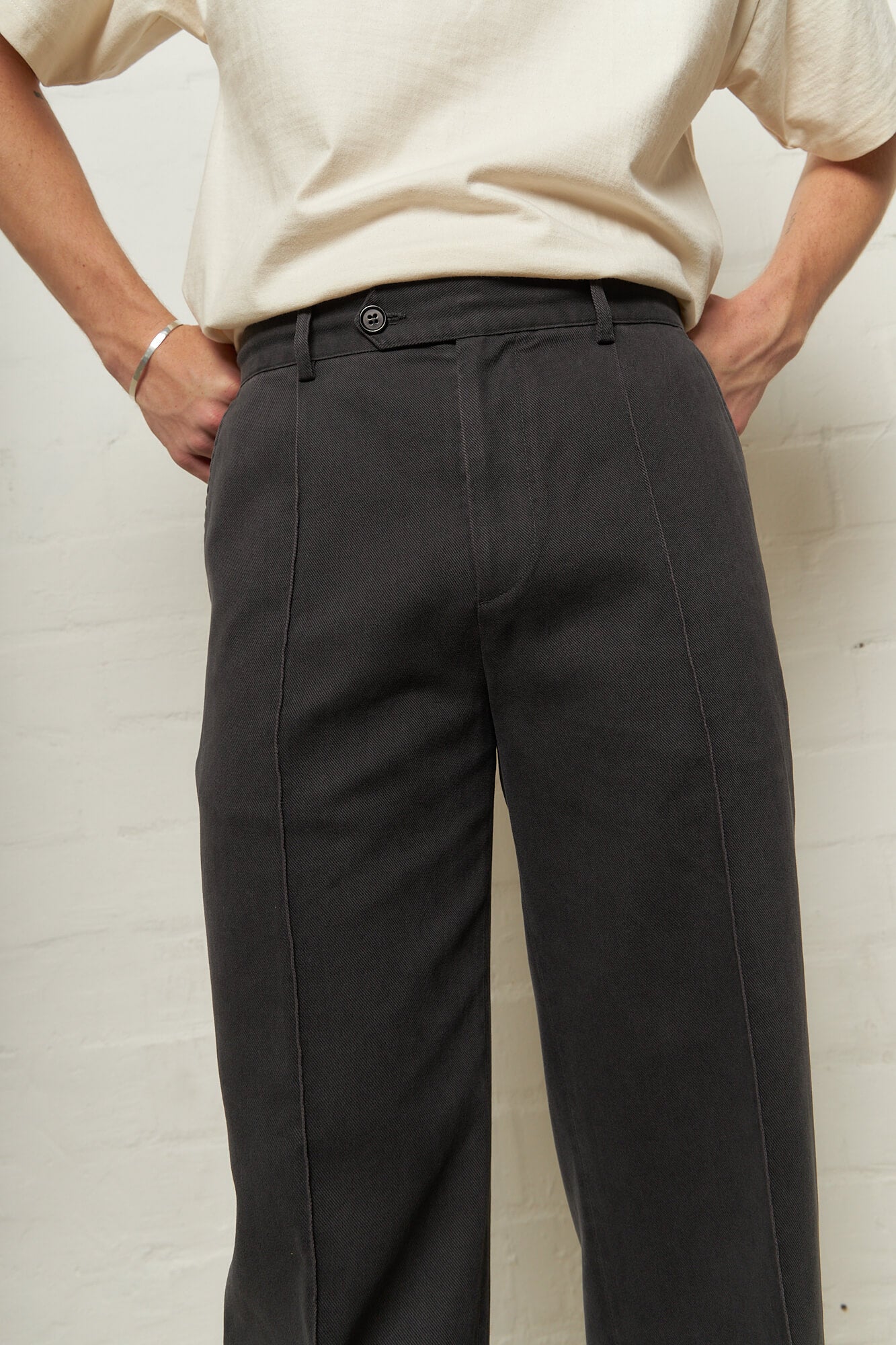 Assistant Trousers Anthracite Twill