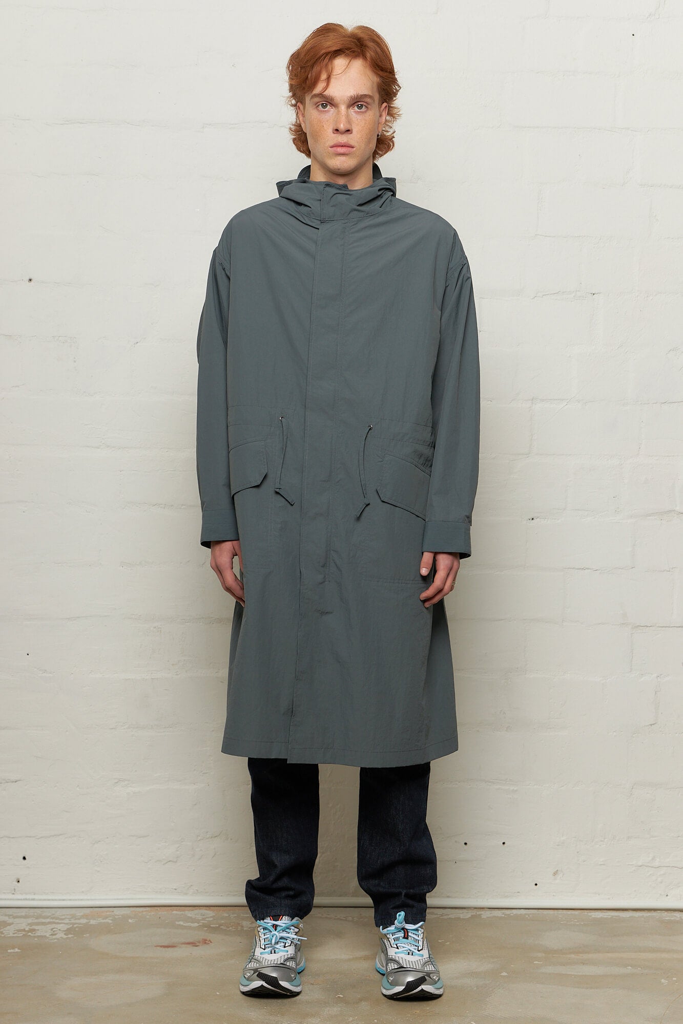 Study Coat Recycled Steel Grey