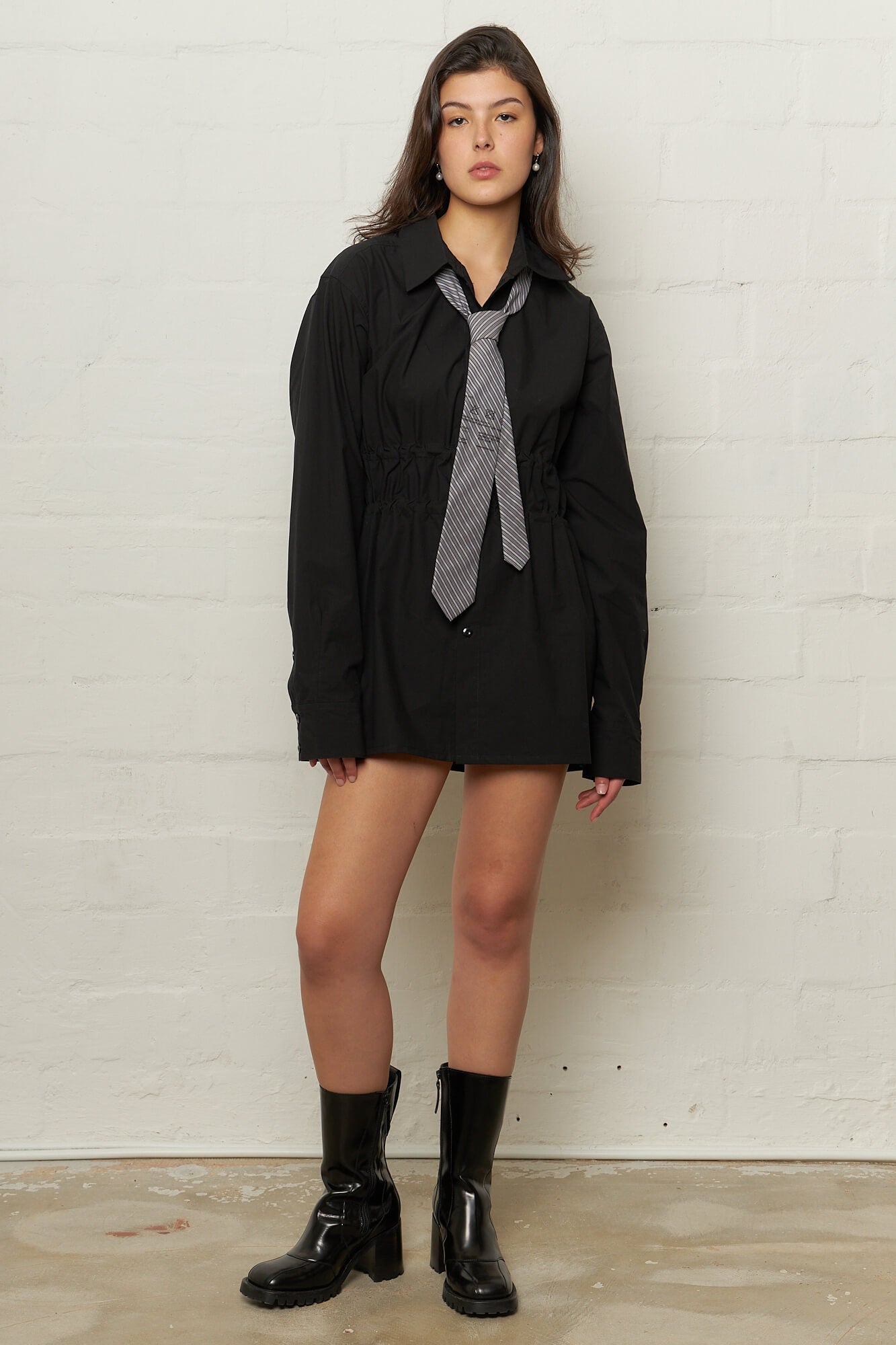 Tie Brown Stripe
