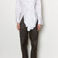 White Cotton Wrap Shirt
