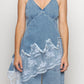Denim Strap Top