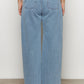 Denim Boyfriend Jeans with Patch Pockets