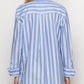 Mixed Stripes Overlaping Shirt