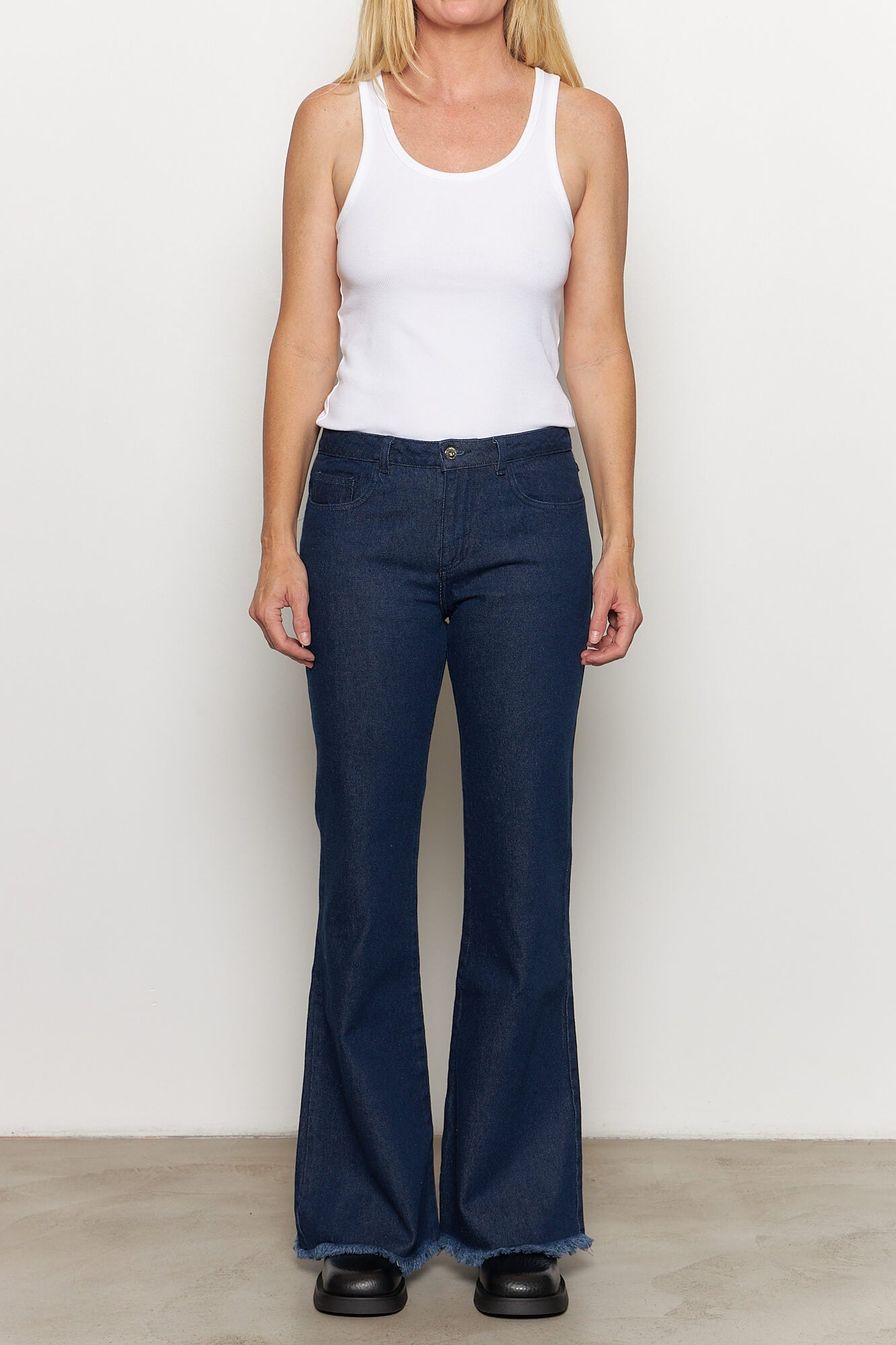 Indigo Denim Bootcut Jeans