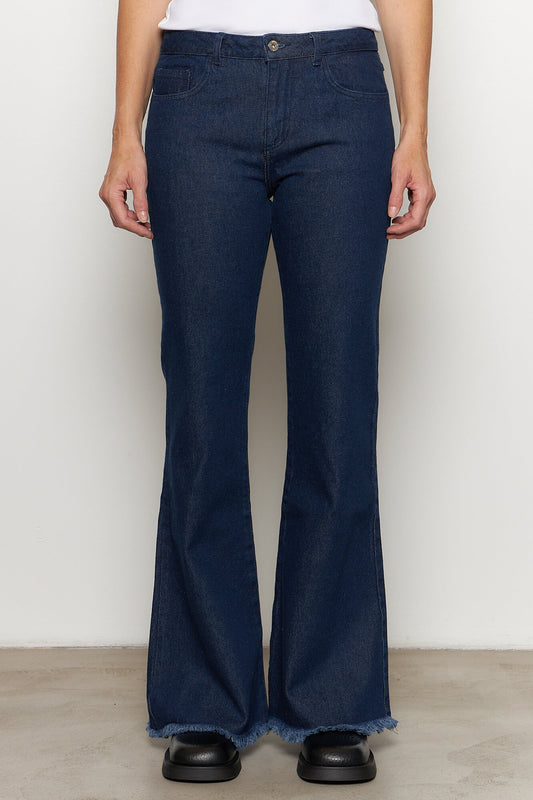 Indigo Denim Bootcut Jeans