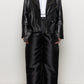 Oversized Leather Biker Jacket