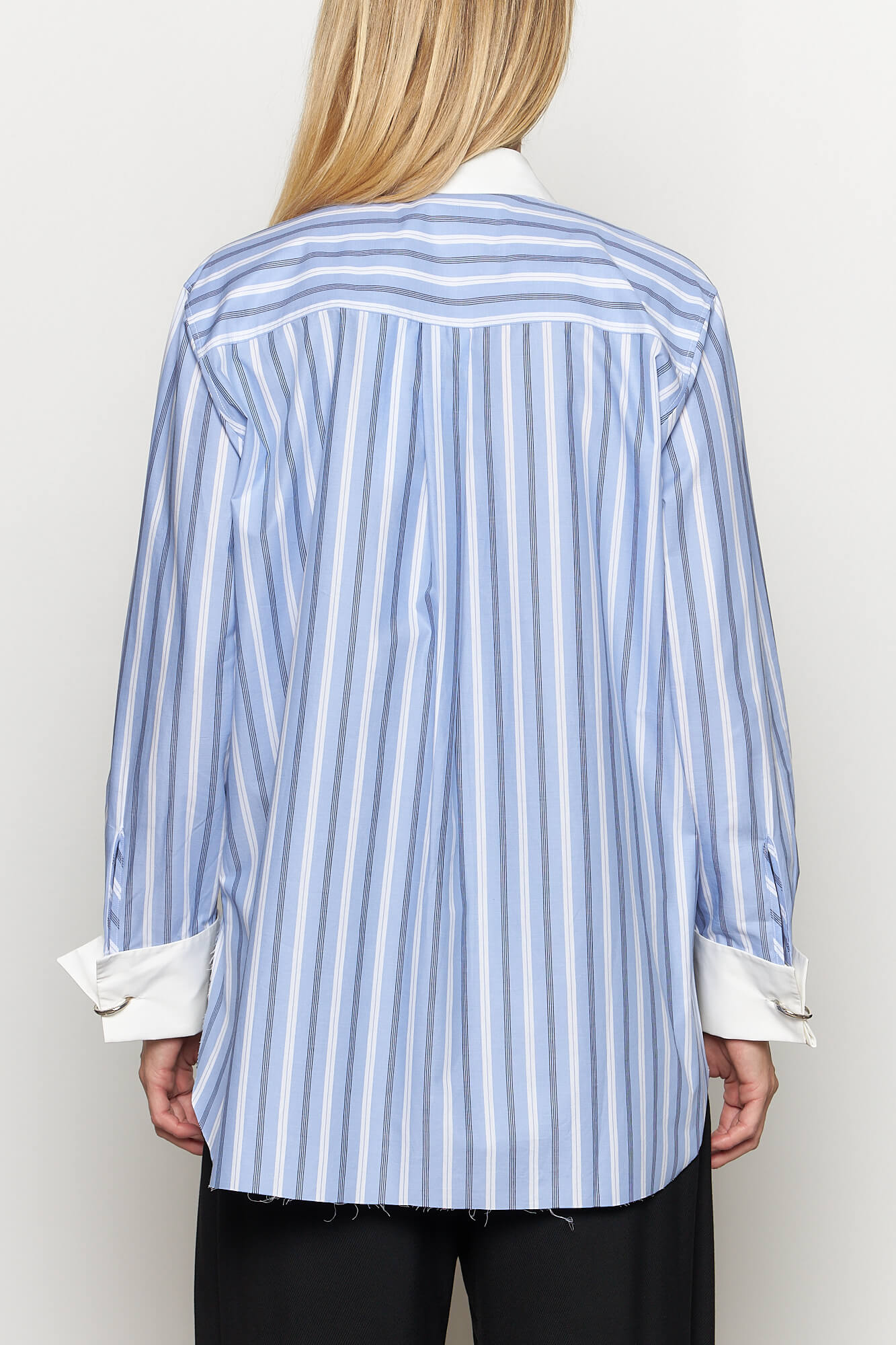 Loose Mixed Stripe Shirt