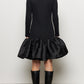Mini Dress With Puff Skirt