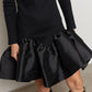 Mini Dress With Puff Skirt