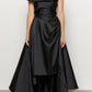 Heavy Satin Off Shoulder Dress