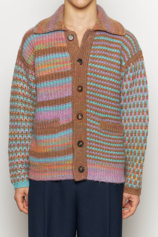 Knit Longsleeve Multicolour Jacket