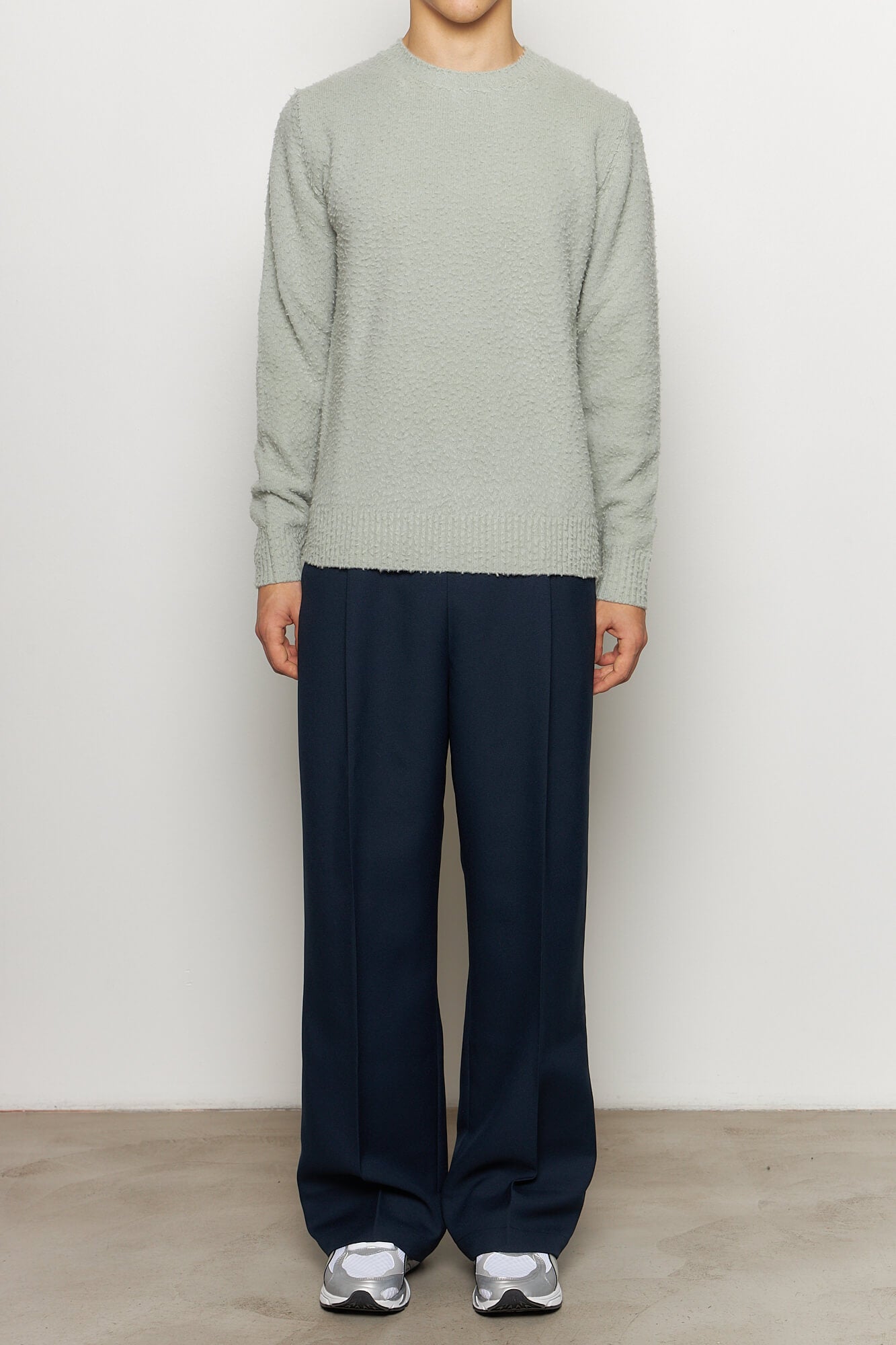 Knit Brushed Longsleeve Ice