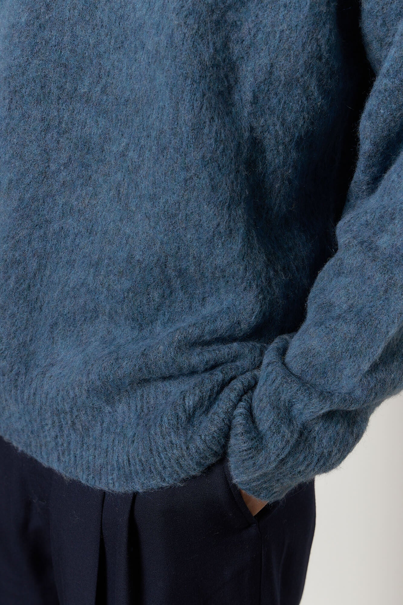 Knit Brushed Denim