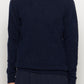 Silk & Cashmere Turtleneck Navy