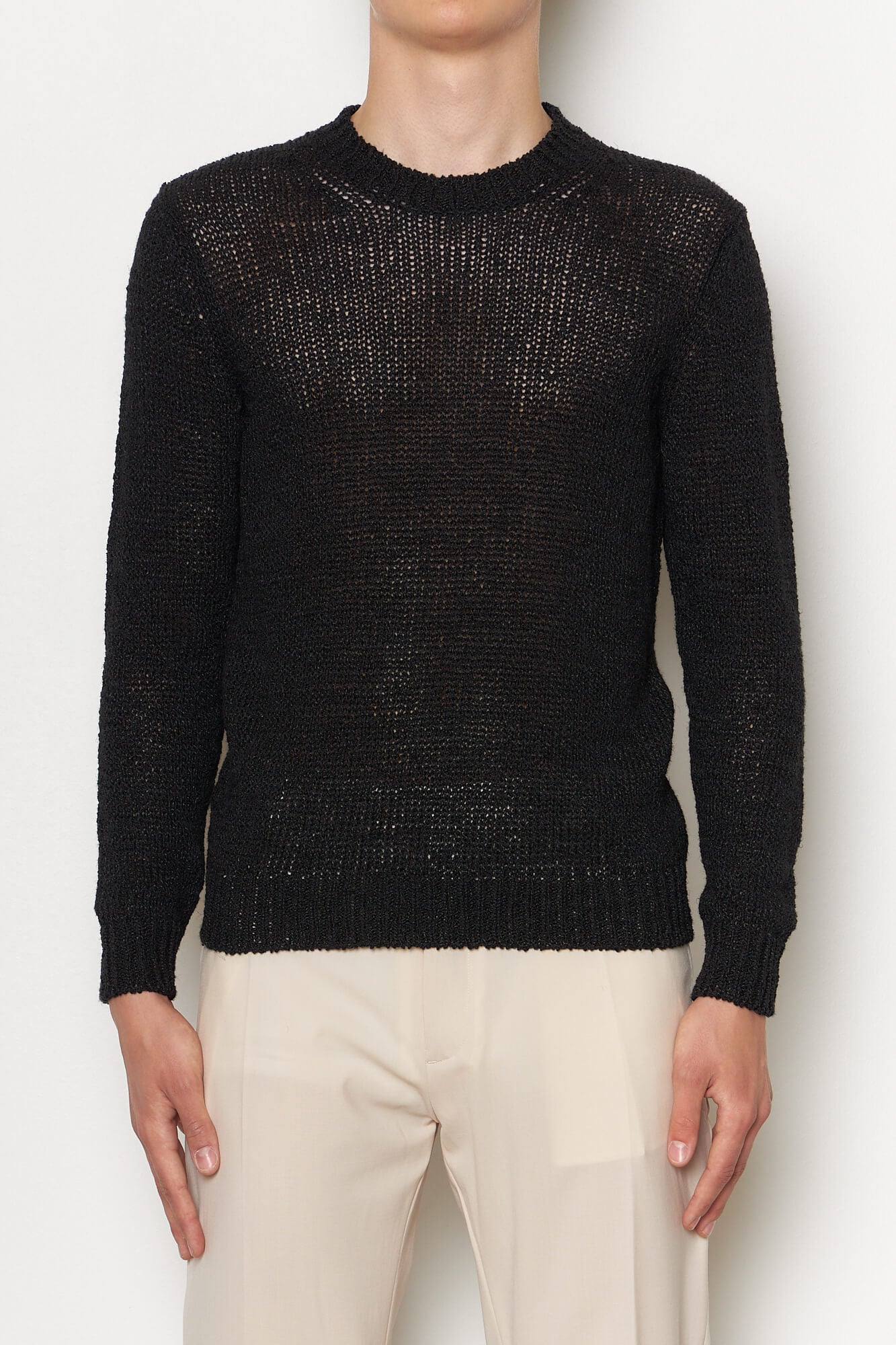 Linen Cotton Roundneck