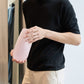 Boxy Cotton Roundneck Knit T-Shirt