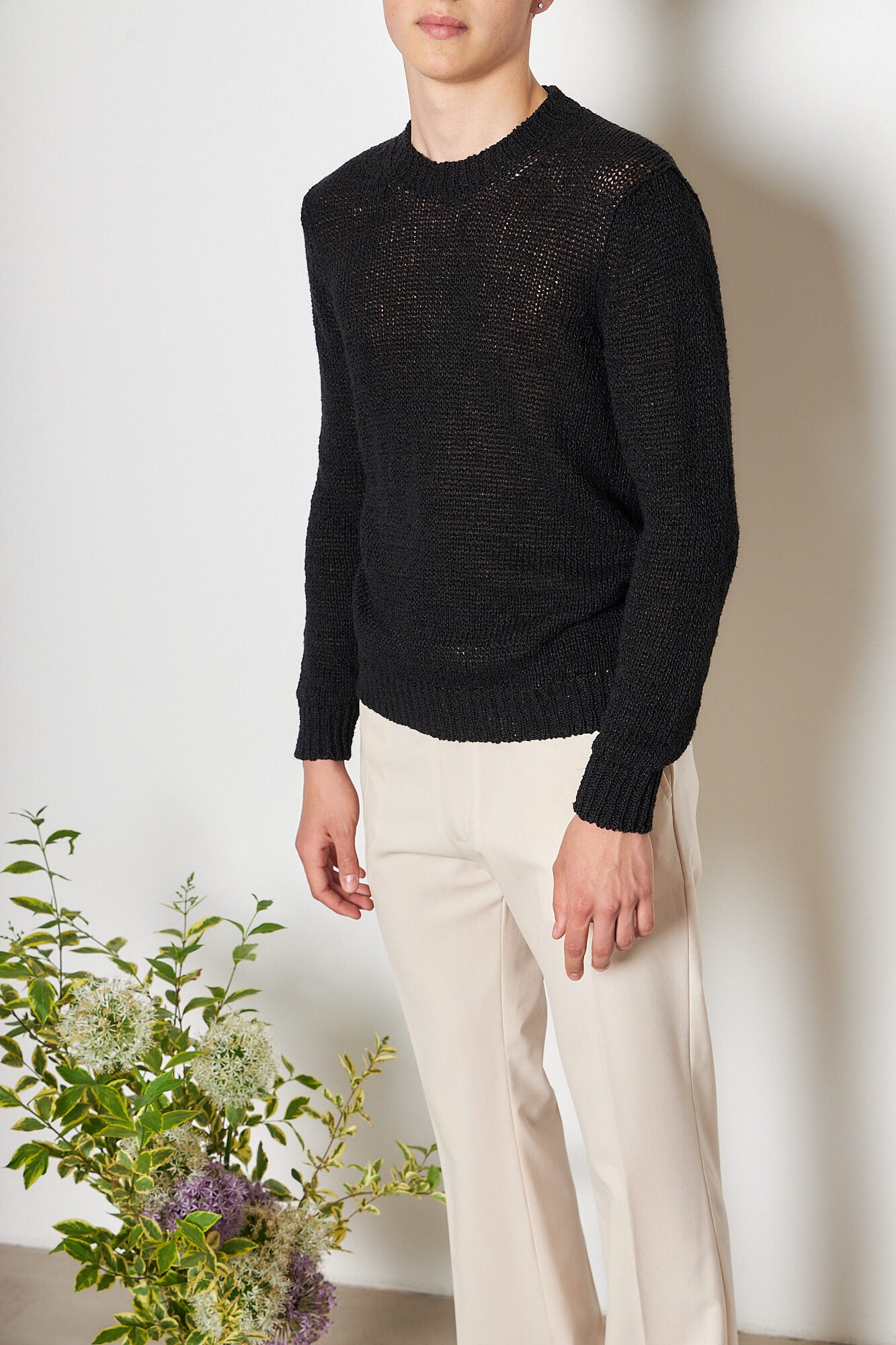 Linen Cotton Roundneck