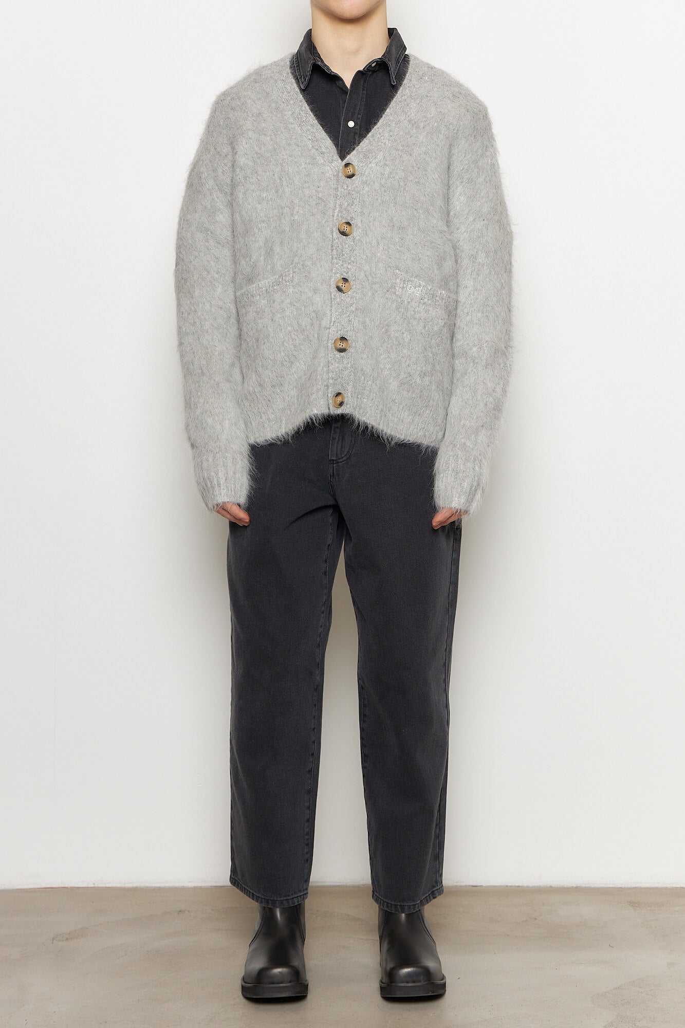 BOB Alpaca Mix Cardigan