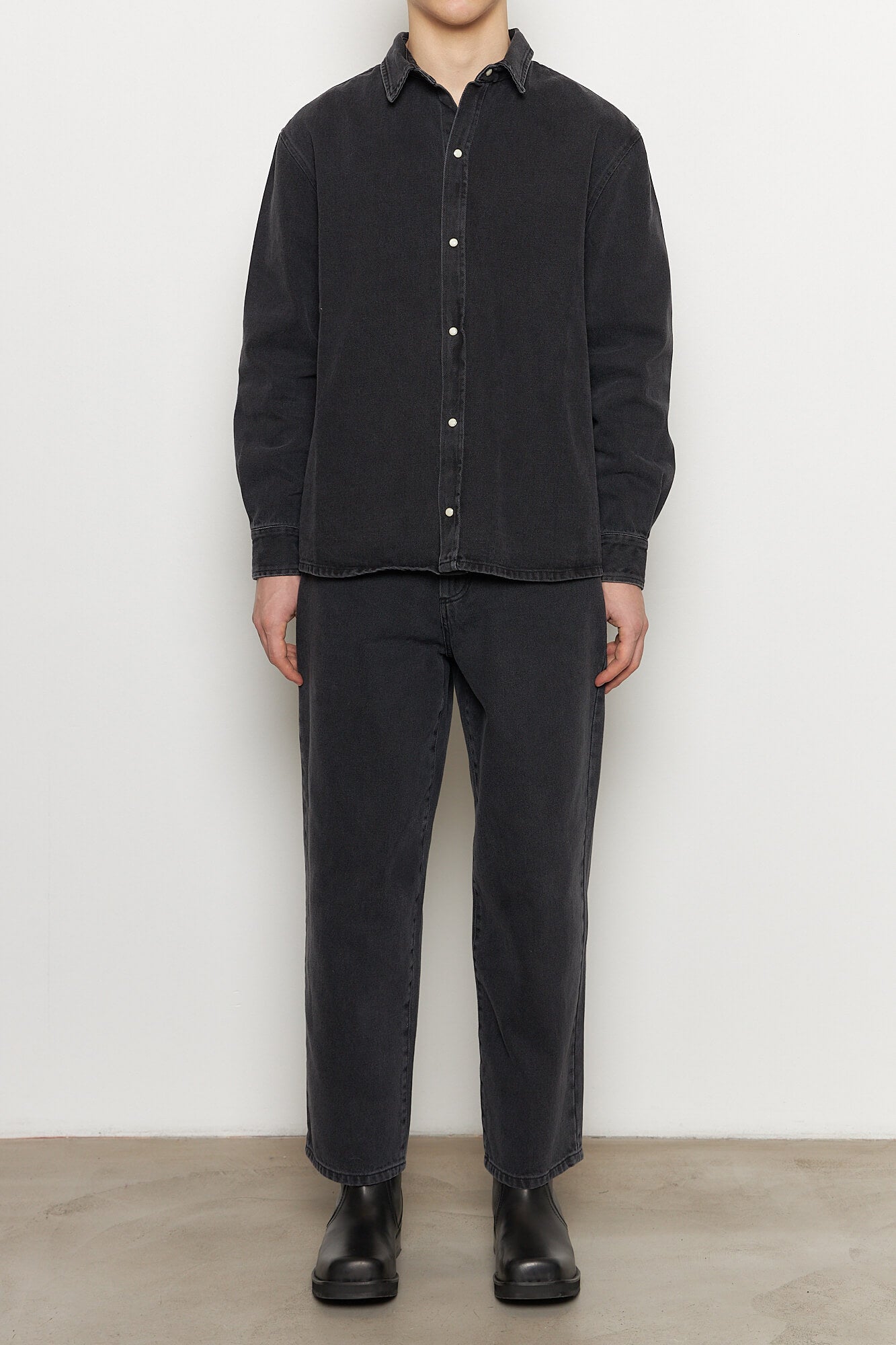 DAMON Grey Denim Shirt