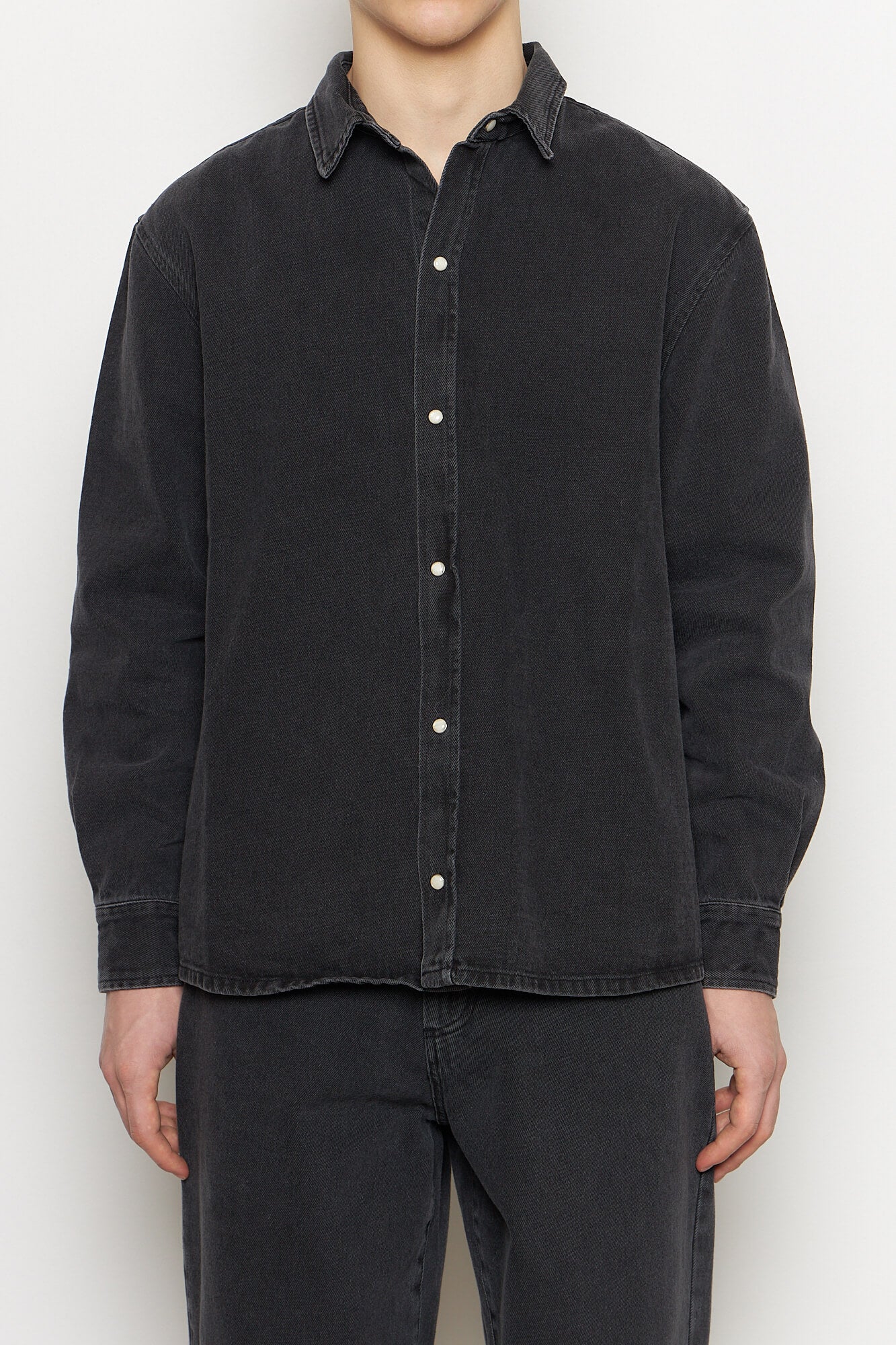 DAMON Grey Denim Shirt