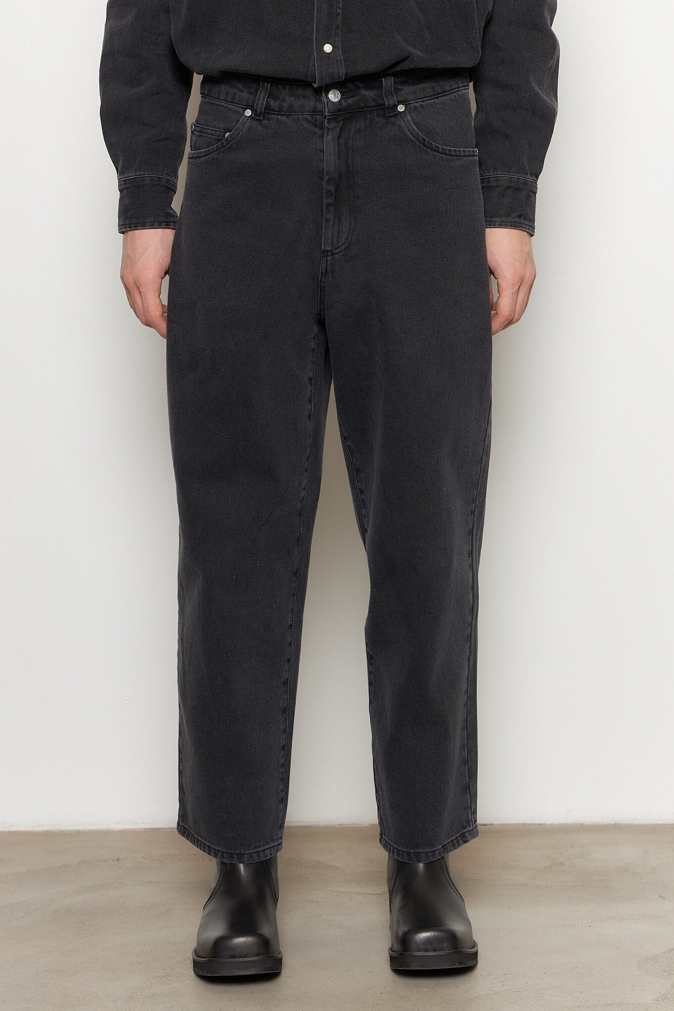 KIT Black Denim Pants