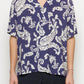 Hell Shirt Blue Paisley