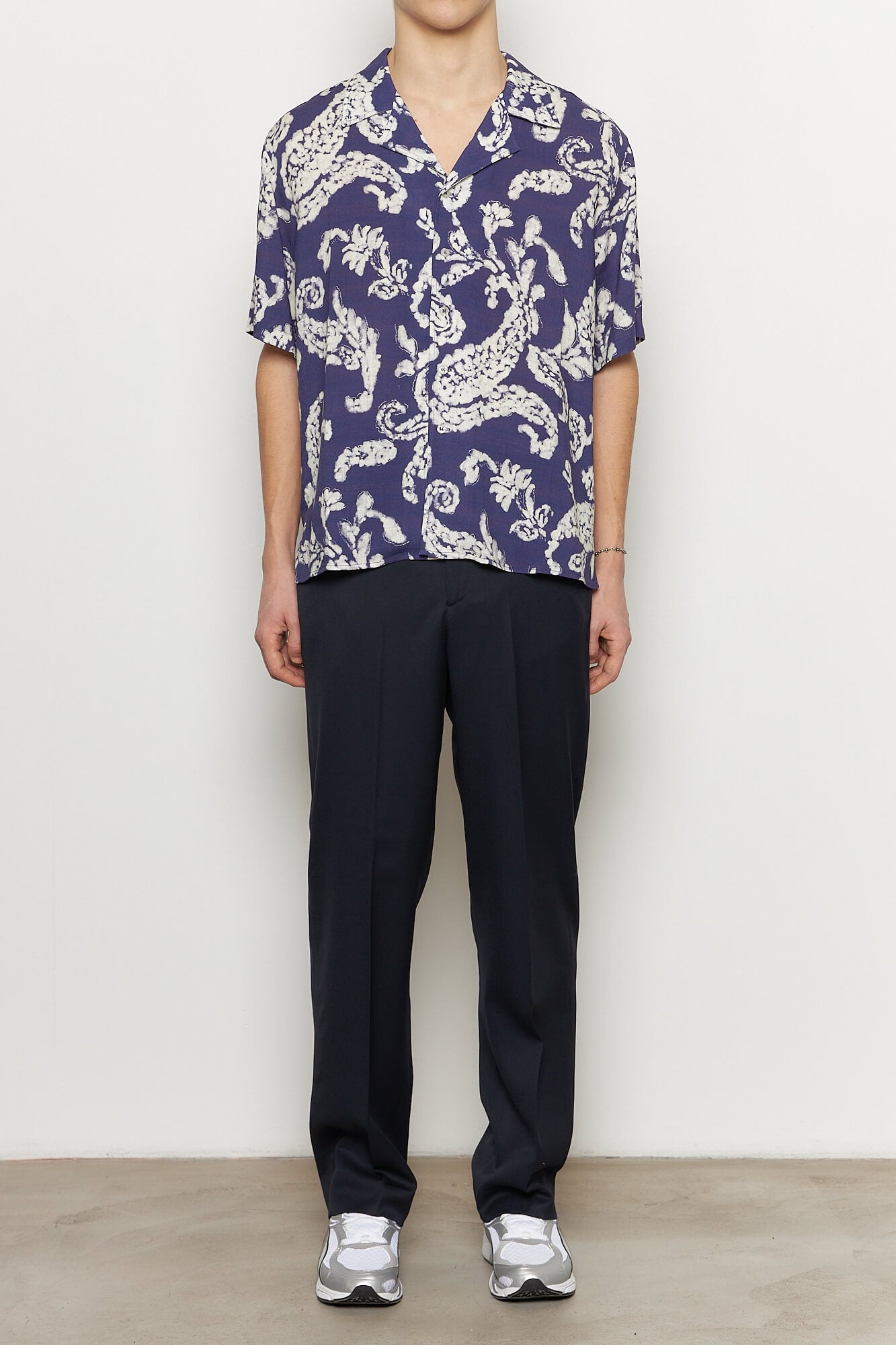 Hell Shirt Blue Paisley