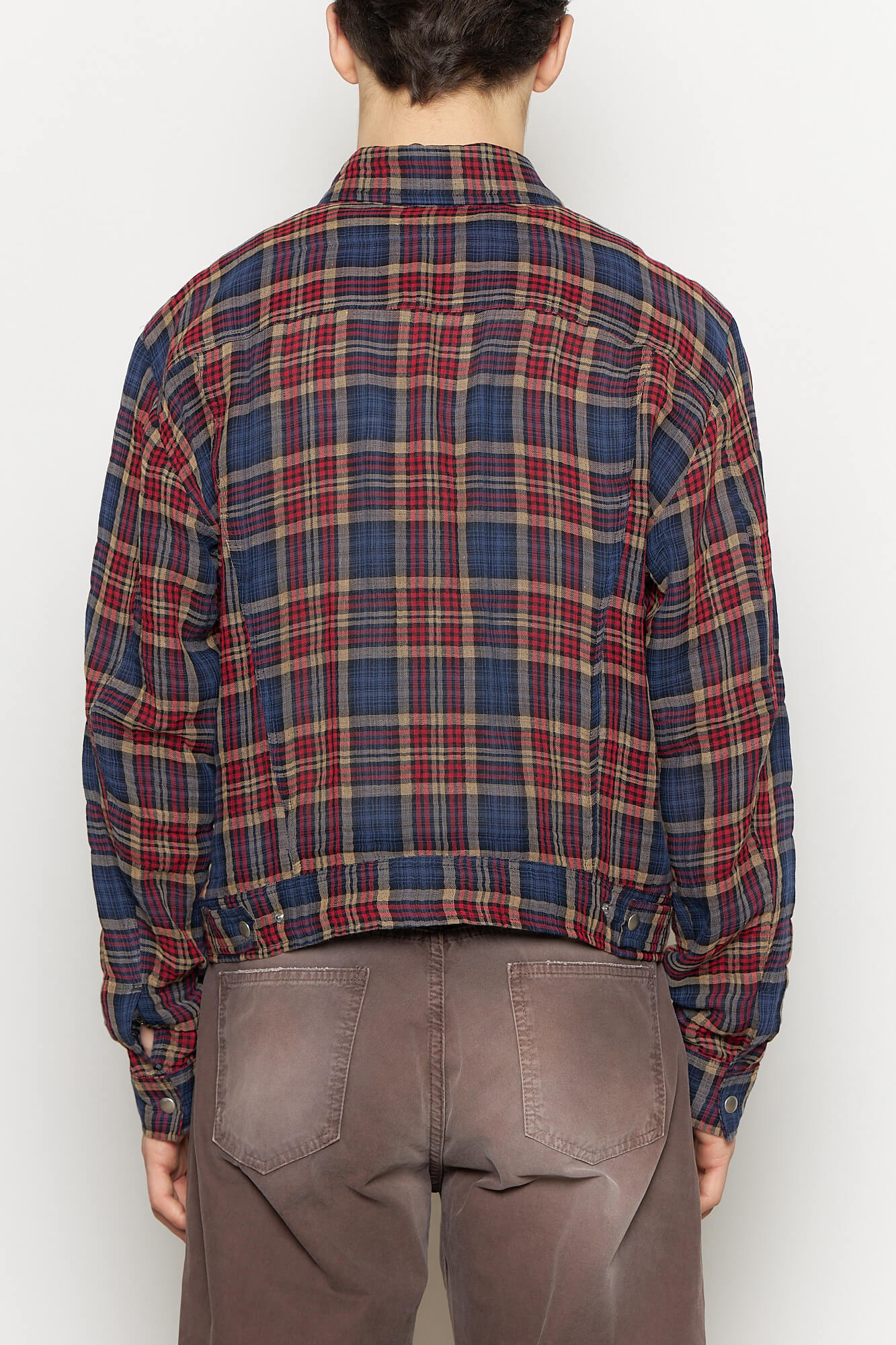 Terrence Red Check Overshirt
