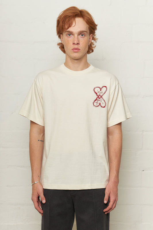 Grateful Tee Ecru Love Story