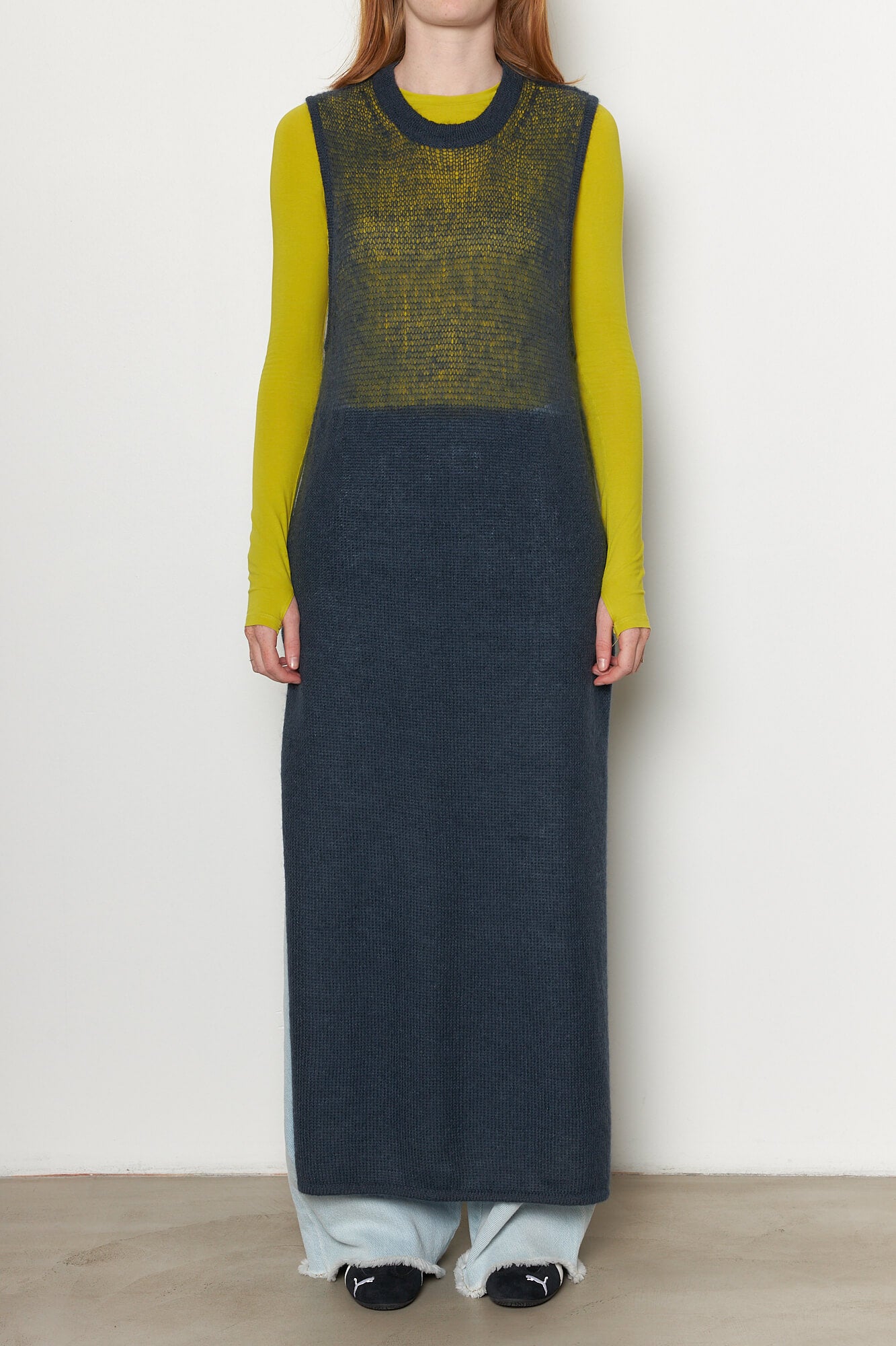 Long Mohair Vest