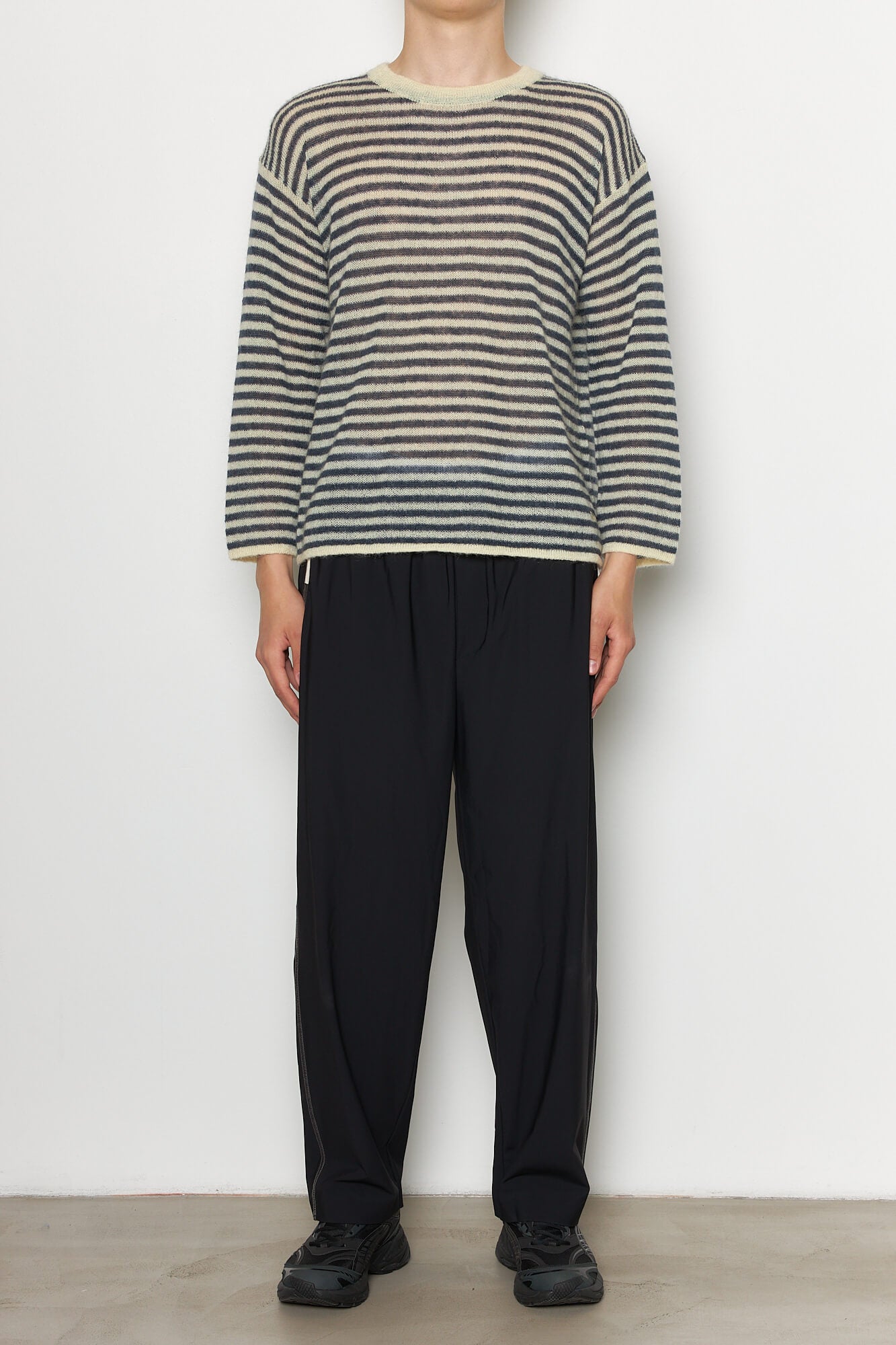 Striped Mohair Sweater