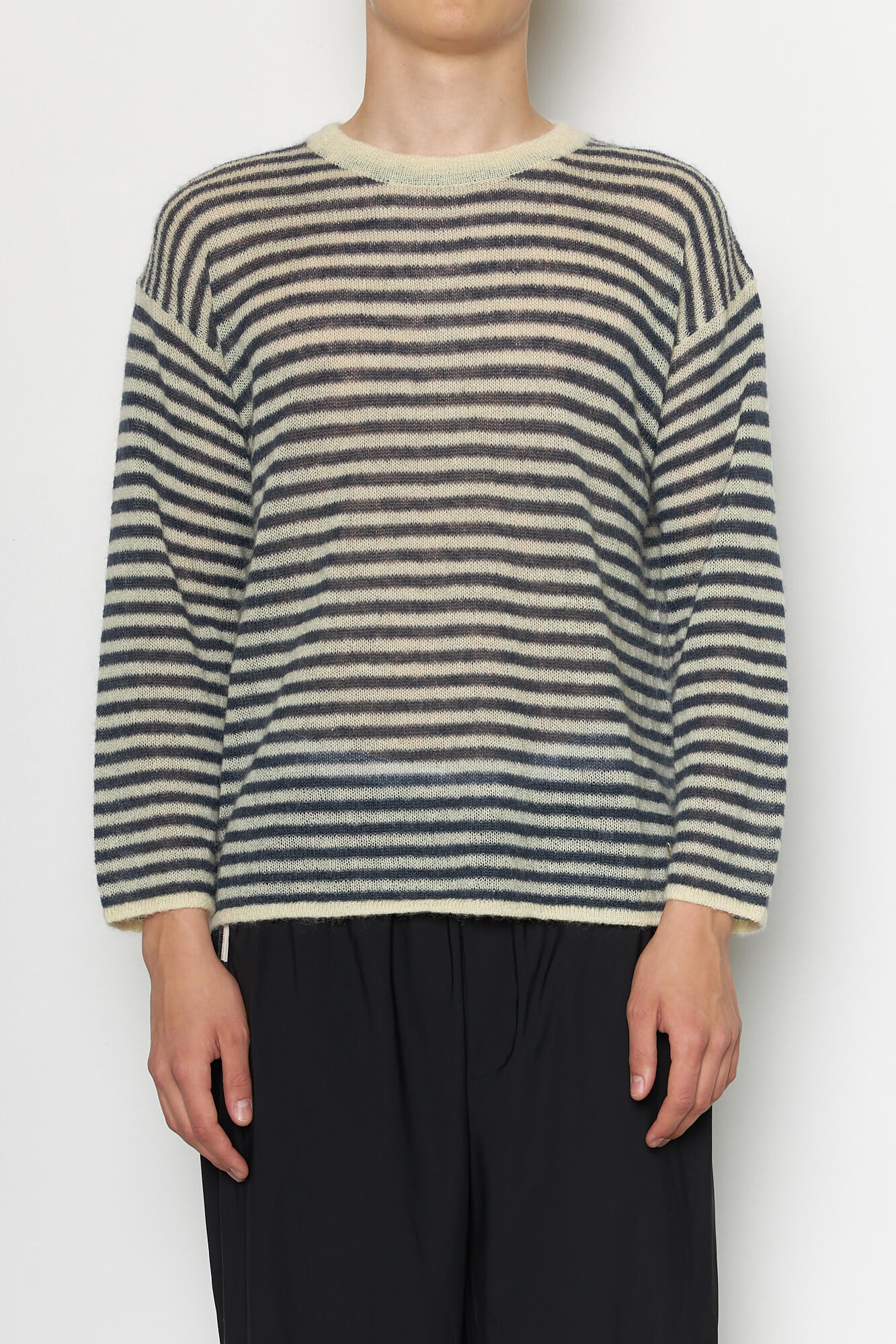 Striped Mohair Sweater
