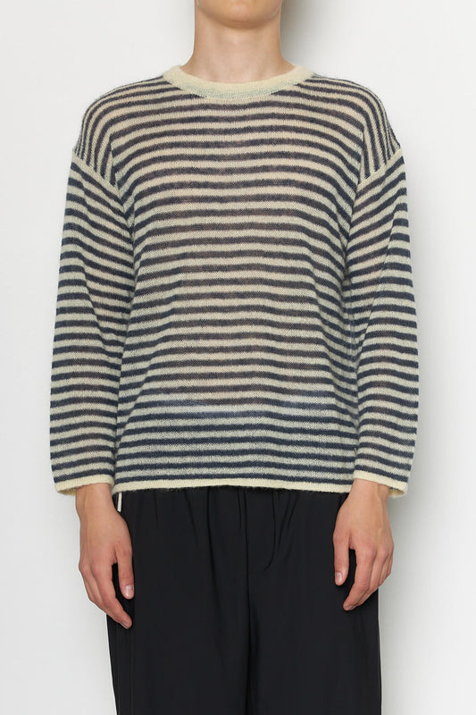 Striped Mohair Sweater