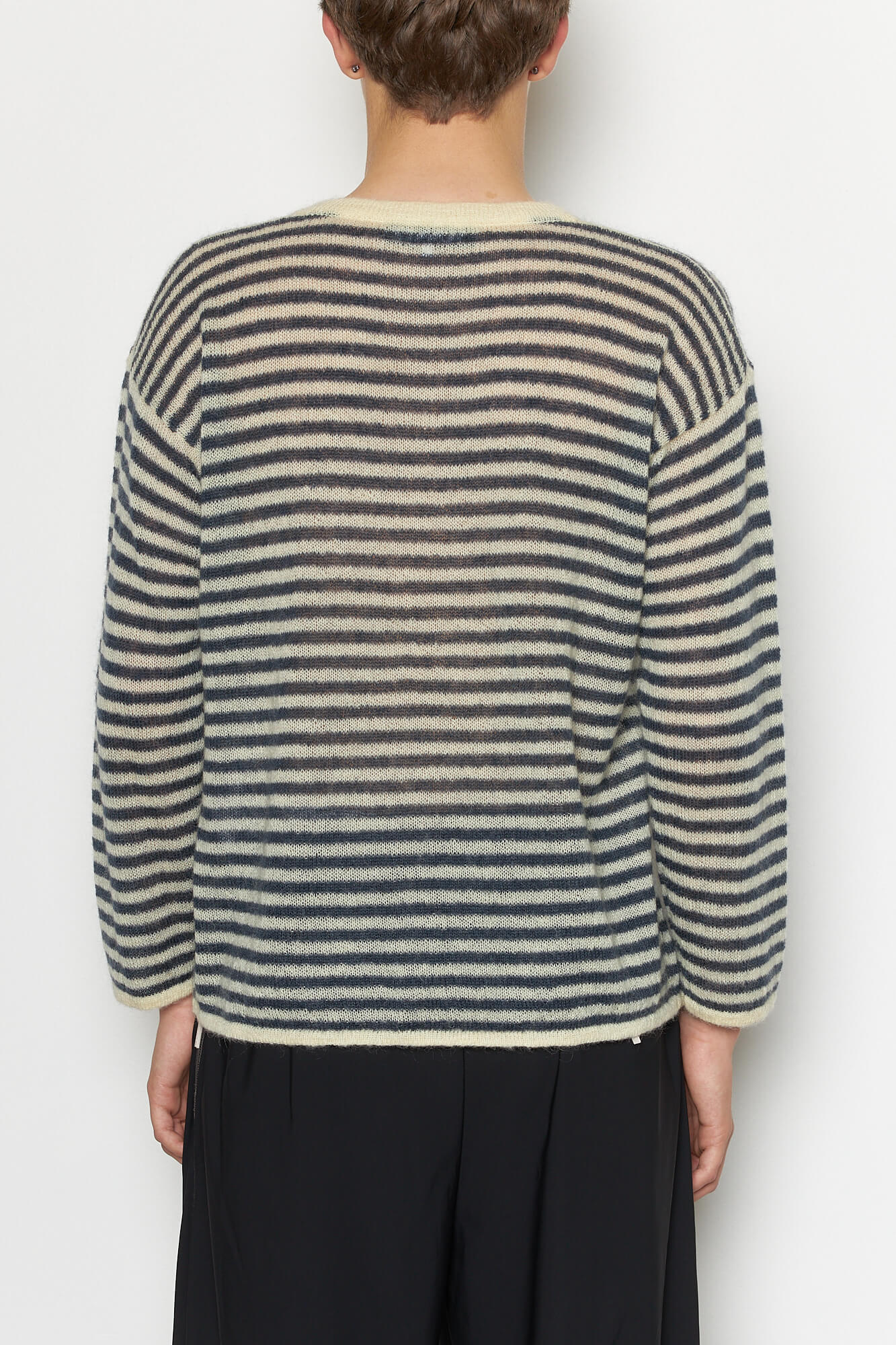 Striped Mohair Sweater