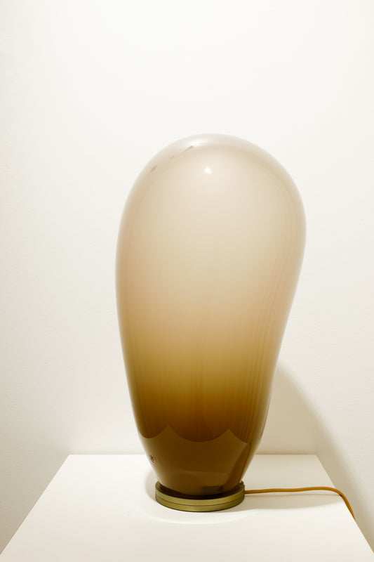 Bodenleuchte Dschubba Taupe Opaque XL