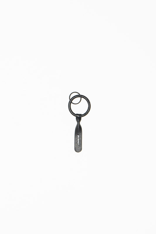 RingO Leather Keychain Black