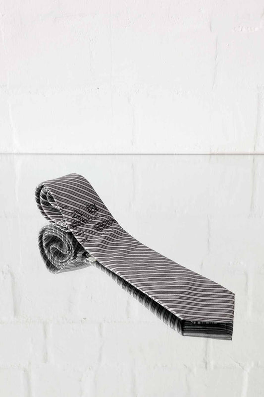 Tie Brown Stripe