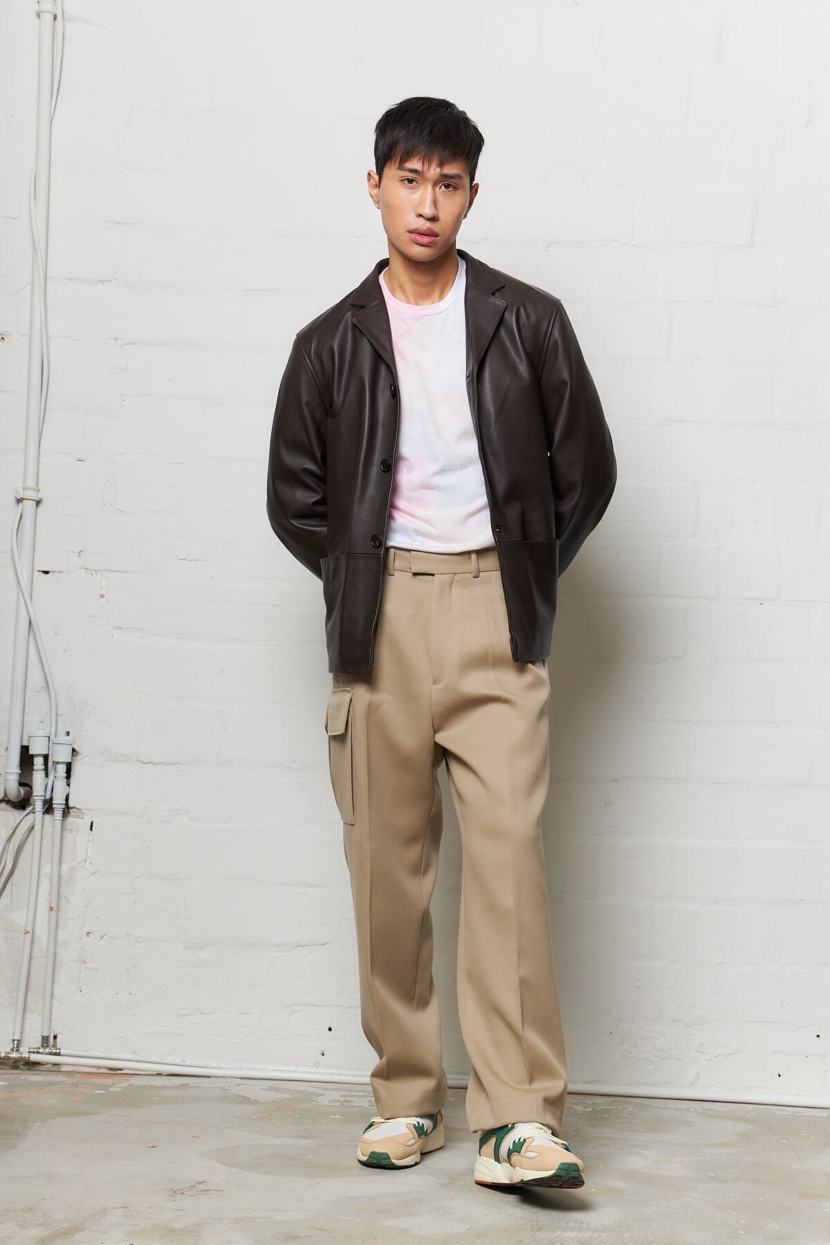 Donny Leather Blazer