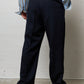 Otis Straight Leg Trousers Dark Navy